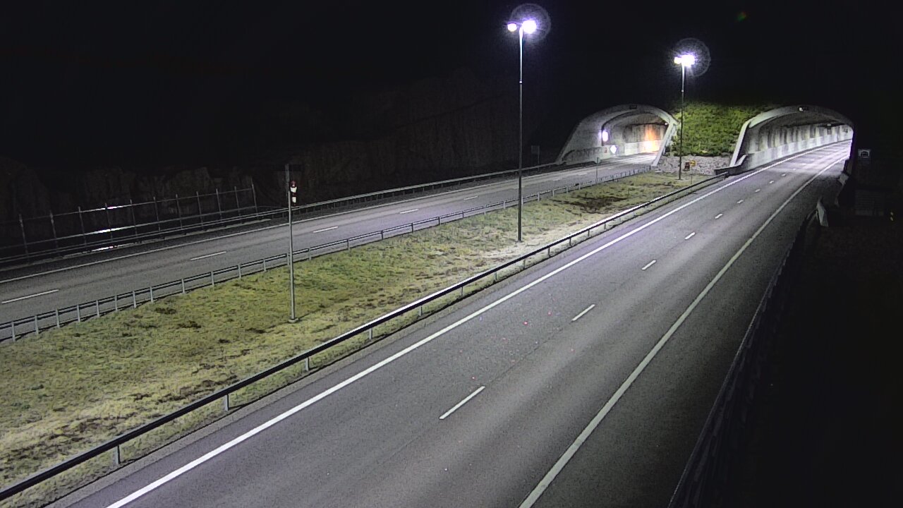Weather Camera Image Road 7 Virolahti, Vaalimaan tunneli, suuaukko west, Virolahti, Kymenlaakso