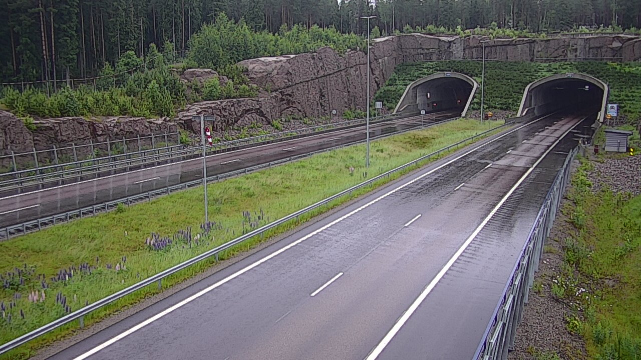 Kelikamerat Kuva Tie 7 Virolahti, Vaalimaan tunneli, suuaukko länsi, Virolahti, Kymenlaakso