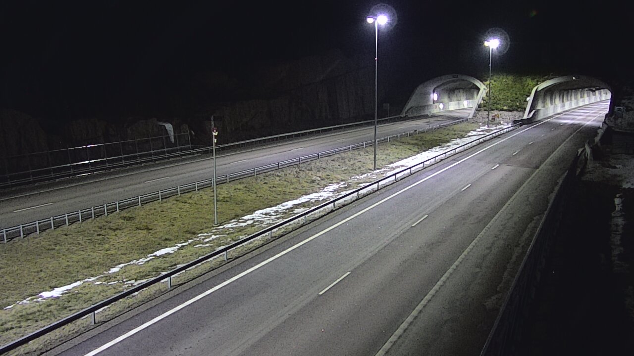 Weather Camera Image Road 7 Virolahti, Vaalimaan tunneli, suuaukko west, Virolahti, Kymenlaakso