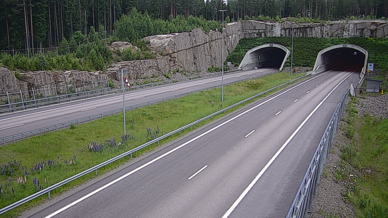 Kelikamerat Kuva Tie 7 Virolahti, Vaalimaan tunneli, suuaukko länsi, Virolahti, Kymenlaakso