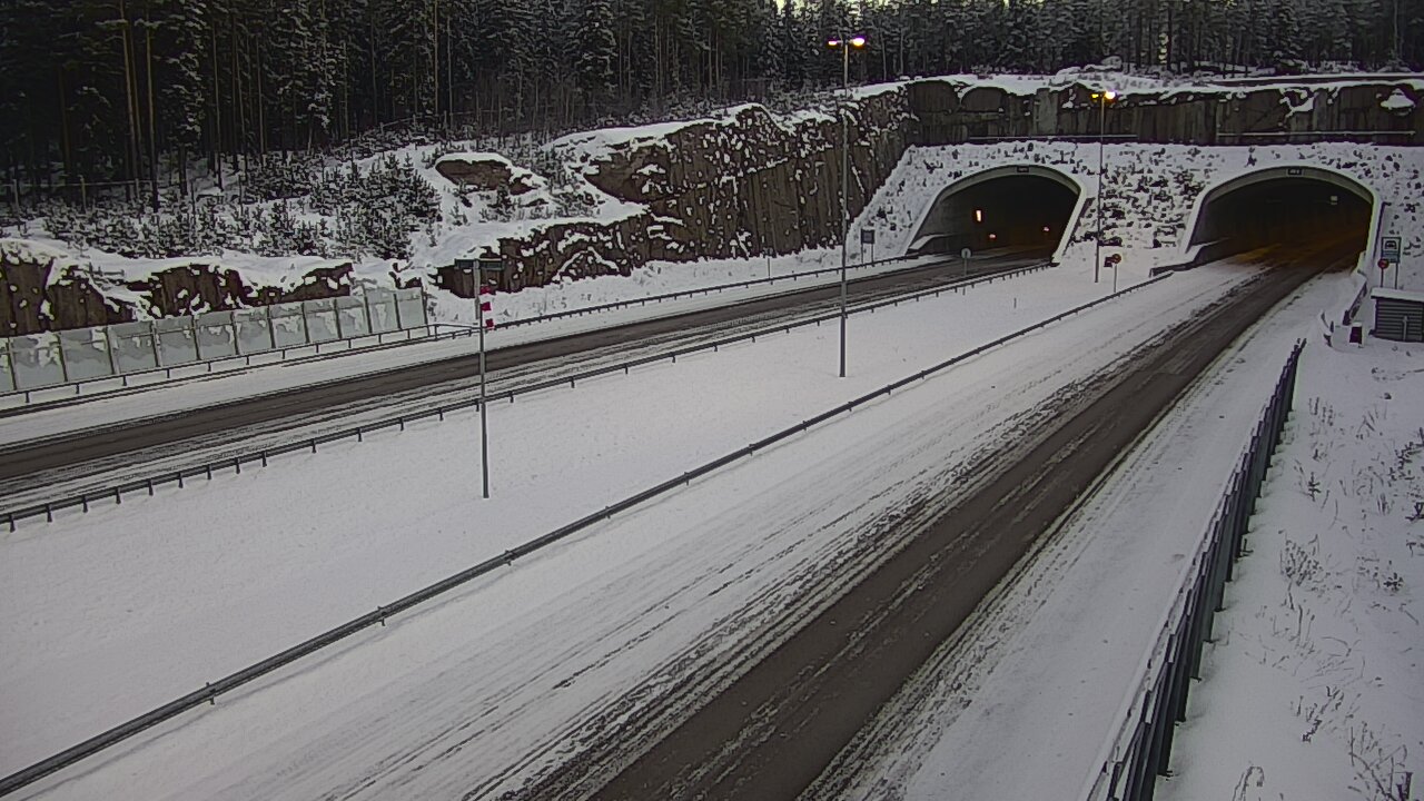 Kelikamerat Kuva Tie 7 Virolahti, Vaalimaan tunneli, suuaukko länsi, Virolahti, Kymenlaakso