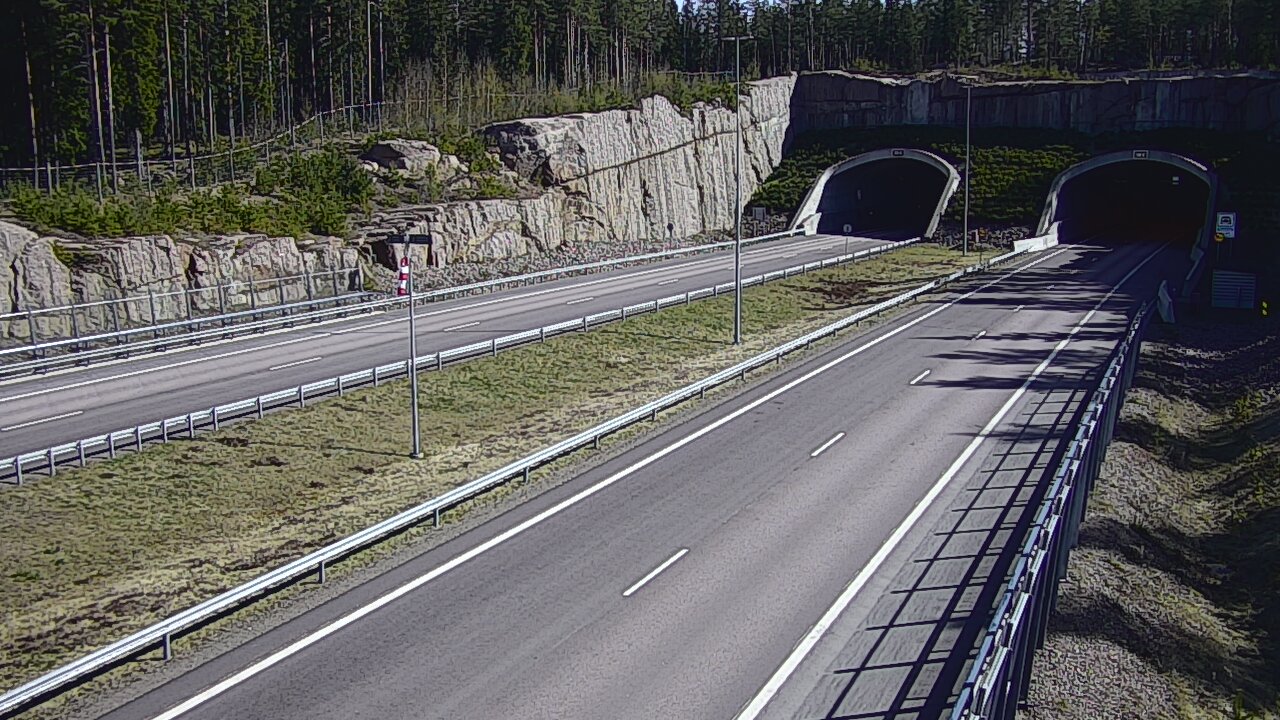 Kelikamerat Kuva Tie 7 Virolahti, Vaalimaan tunneli, suuaukko länsi, Virolahti, Kymenlaakso