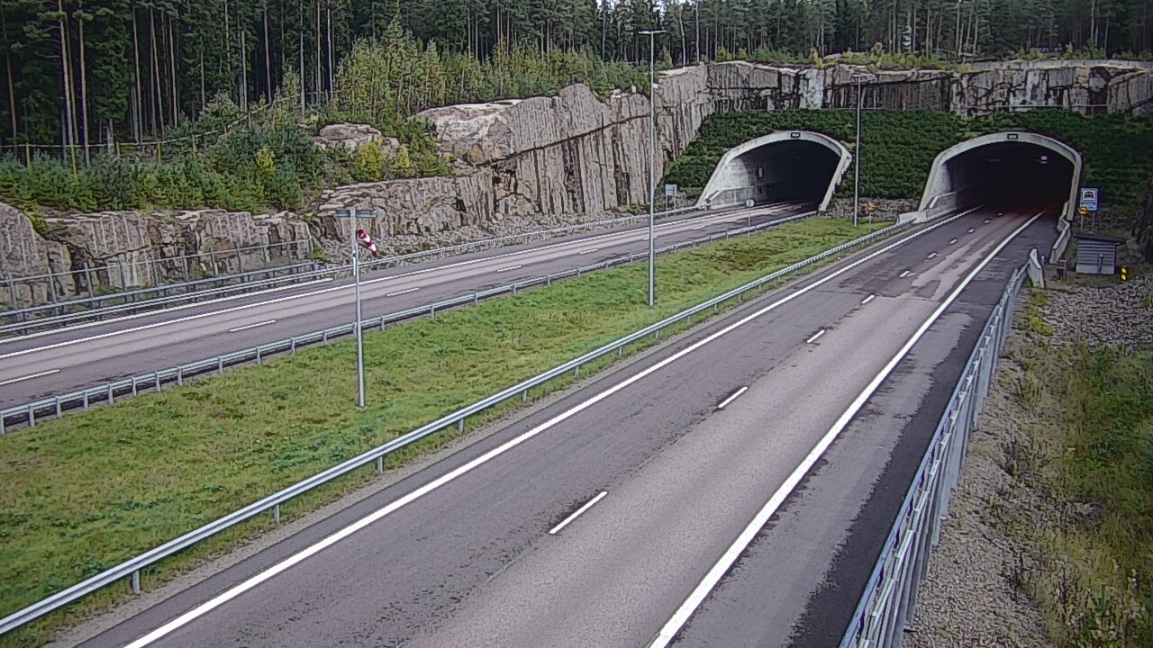 Kelikamerat Kuva Tie 7 Virolahti, Vaalimaan tunneli, suuaukko länsi, Virolahti, Kymenlaakso