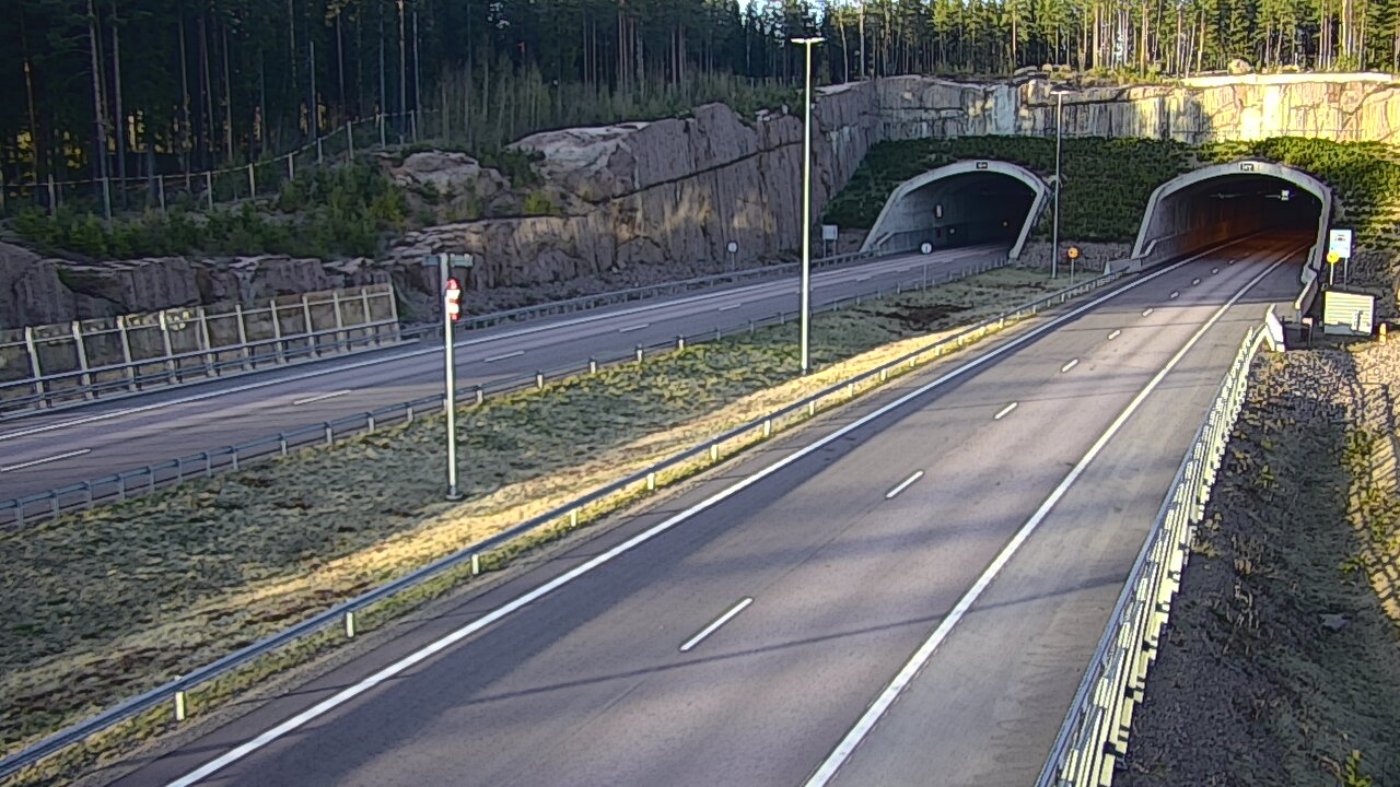 Kelikamerat Kuva Tie 7 Virolahti, Vaalimaan tunneli, suuaukko länsi, Virolahti, Kymenlaakso