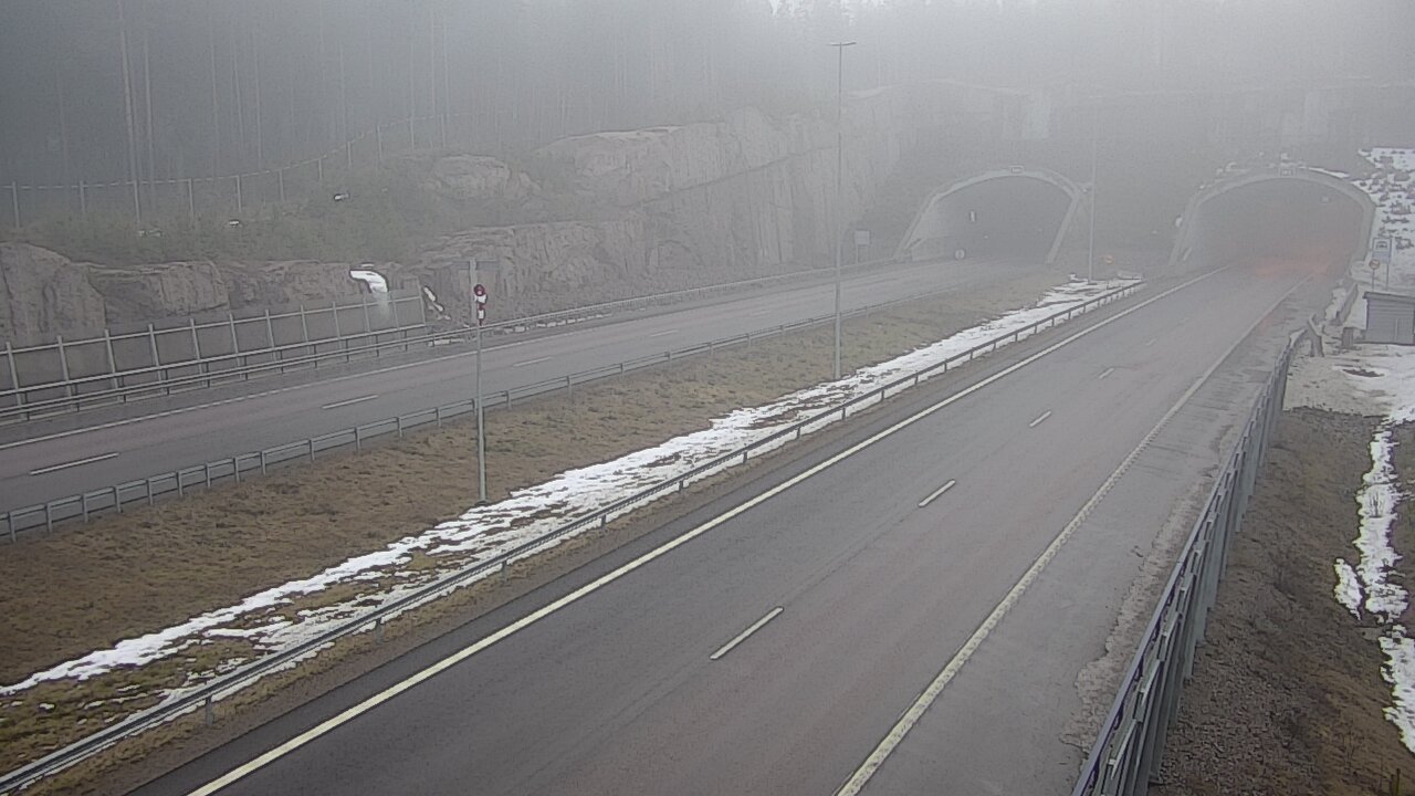 Kelikamerat Kuva Tie 7 Virolahti, Vaalimaan tunneli, suuaukko länsi, Virolahti, Kymenlaakso