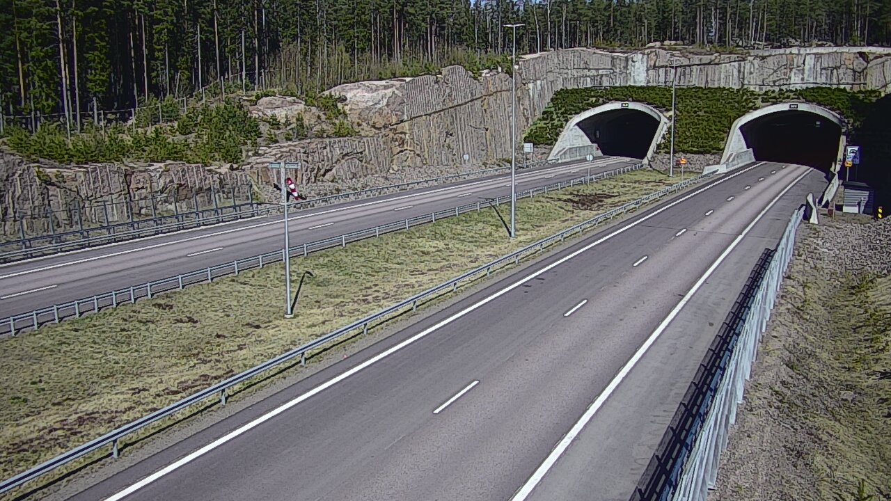Kelikamerat Kuva Tie 7 Virolahti, Vaalimaan tunneli, suuaukko länsi, Virolahti, Kymenlaakso