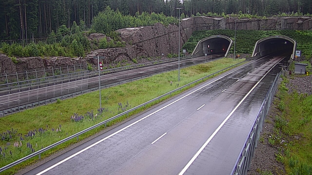 Kelikamerat Kuva Tie 7 Virolahti, Vaalimaan tunneli, suuaukko länsi, Virolahti, Kymenlaakso