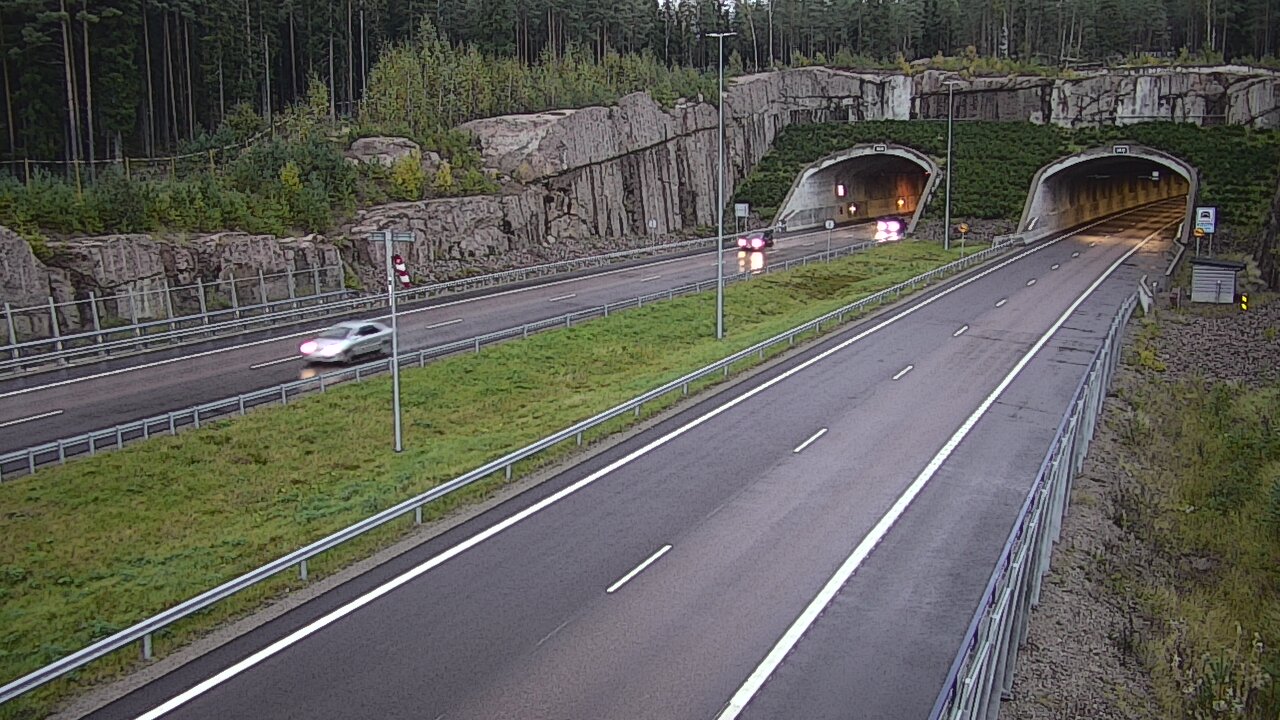 Kelikamerat Kuva Tie 7 Virolahti, Vaalimaan tunneli, suuaukko länsi, Virolahti, Kymenlaakso