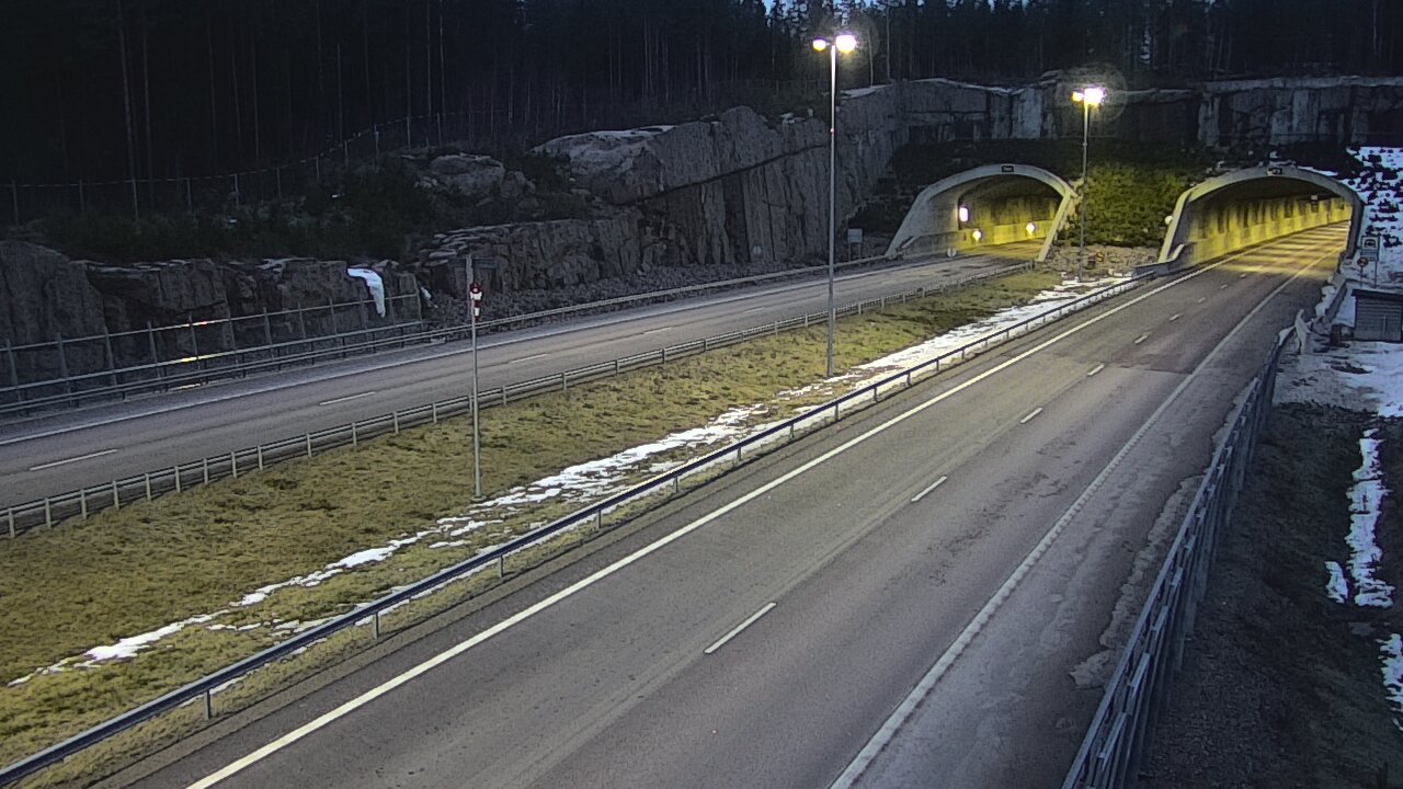 Kelikamerat Kuva Tie 7 Virolahti, Vaalimaan tunneli, suuaukko länsi, Virolahti, Kymenlaakso