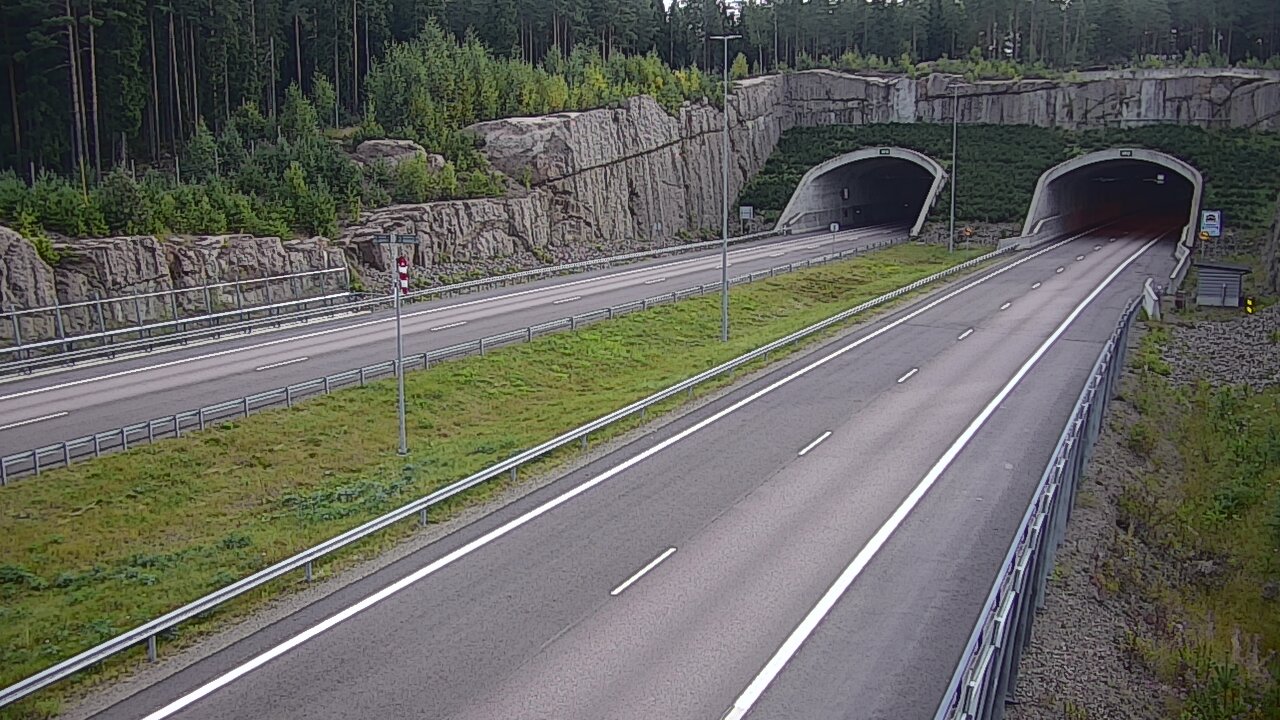 Kelikamerat Kuva Tie 7 Virolahti, Vaalimaan tunneli, suuaukko länsi, Virolahti, Kymenlaakso
