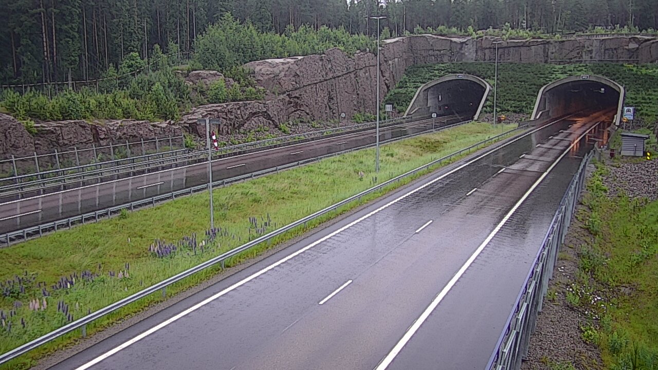 Kelikamerat Kuva Tie 7 Virolahti, Vaalimaan tunneli, suuaukko länsi, Virolahti, Kymenlaakso