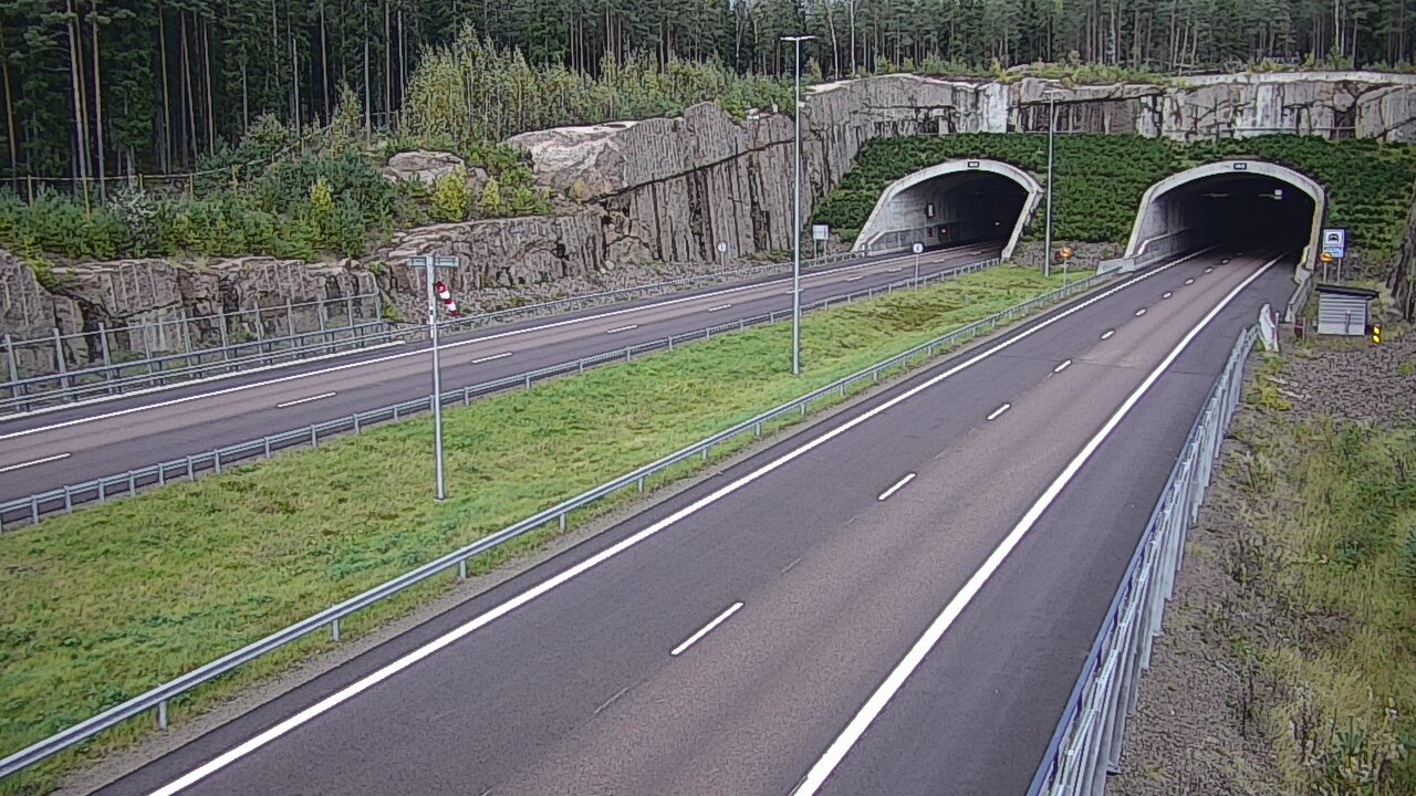 Kelikamerat Kuva Tie 7 Virolahti, Vaalimaan tunneli, suuaukko länsi, Virolahti, Kymenlaakso