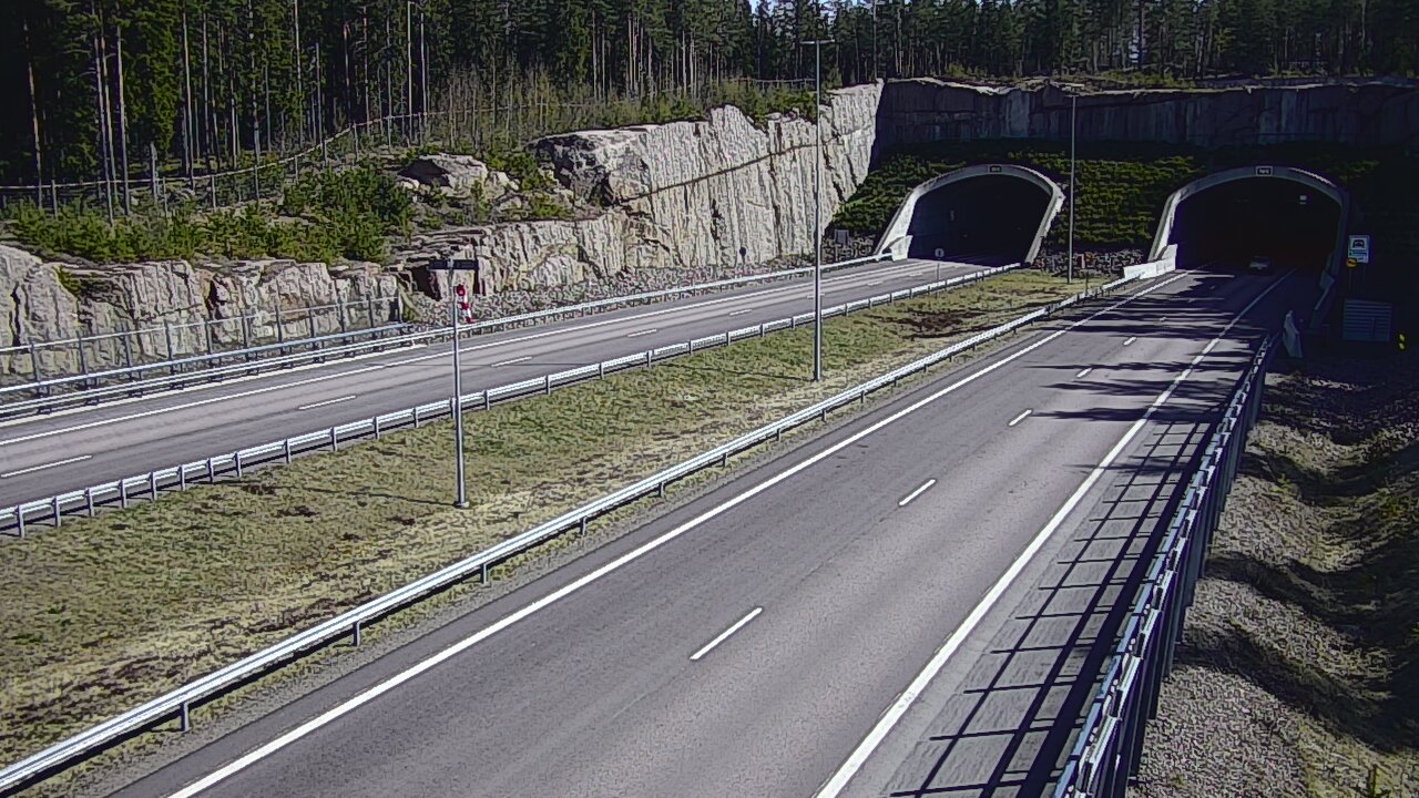 Kelikamerat Kuva Tie 7 Virolahti, Vaalimaan tunneli, suuaukko länsi, Virolahti, Kymenlaakso