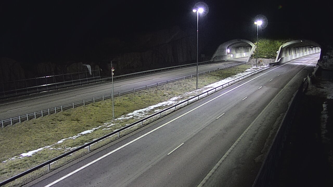 Weather Camera Image Road 7 Virolahti, Vaalimaan tunneli, suuaukko west, Virolahti, Kymenlaakso