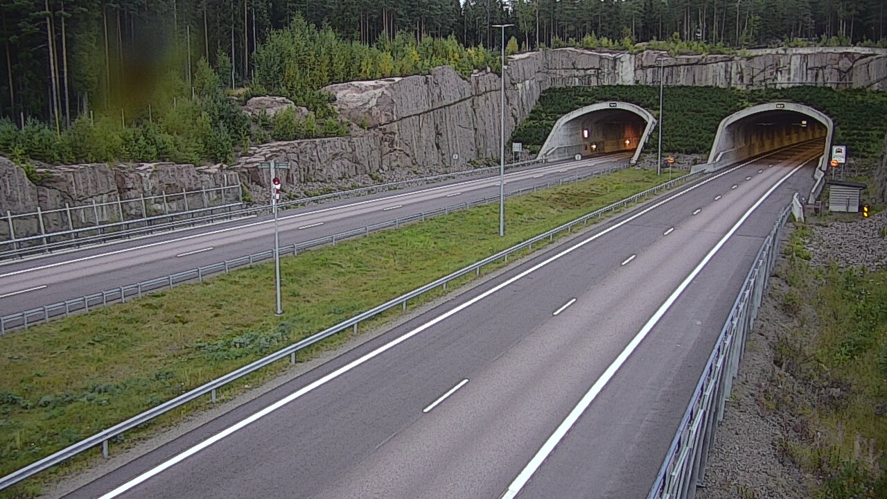 Kelikamerat Kuva Tie 7 Virolahti, Vaalimaan tunneli, suuaukko länsi, Virolahti, Kymenlaakso