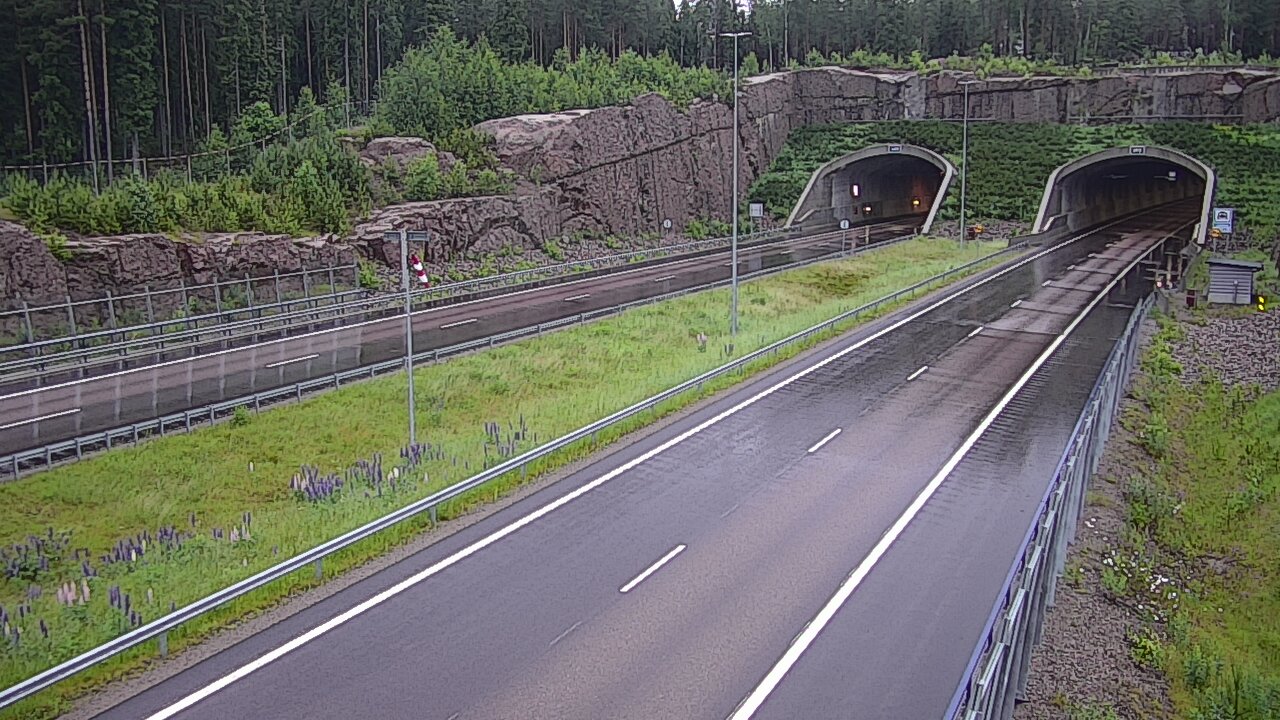 Kelikamerat Kuva Tie 7 Virolahti, Vaalimaan tunneli, suuaukko länsi, Virolahti, Kymenlaakso