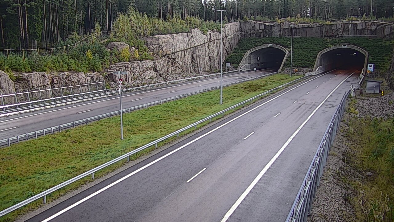 Kelikamerat Kuva Tie 7 Virolahti, Vaalimaan tunneli, suuaukko länsi, Virolahti, Kymenlaakso