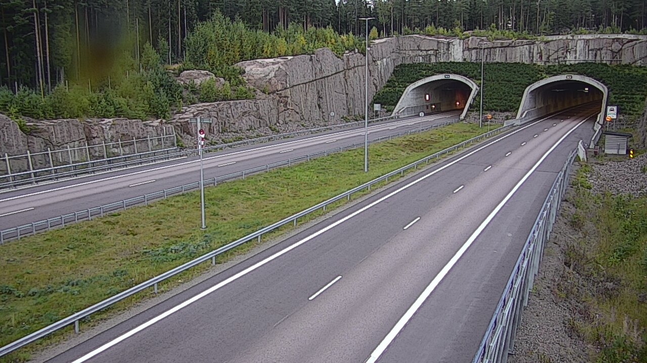 Kelikamerat Kuva Tie 7 Virolahti, Vaalimaan tunneli, suuaukko länsi, Virolahti, Kymenlaakso
