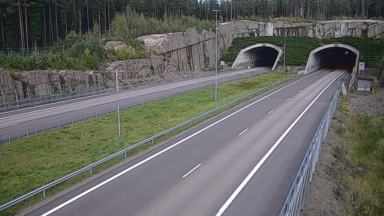 Kelikamerat Kuva Tie 7 Virolahti, Vaalimaan tunneli, suuaukko länsi, Virolahti, Kymenlaakso