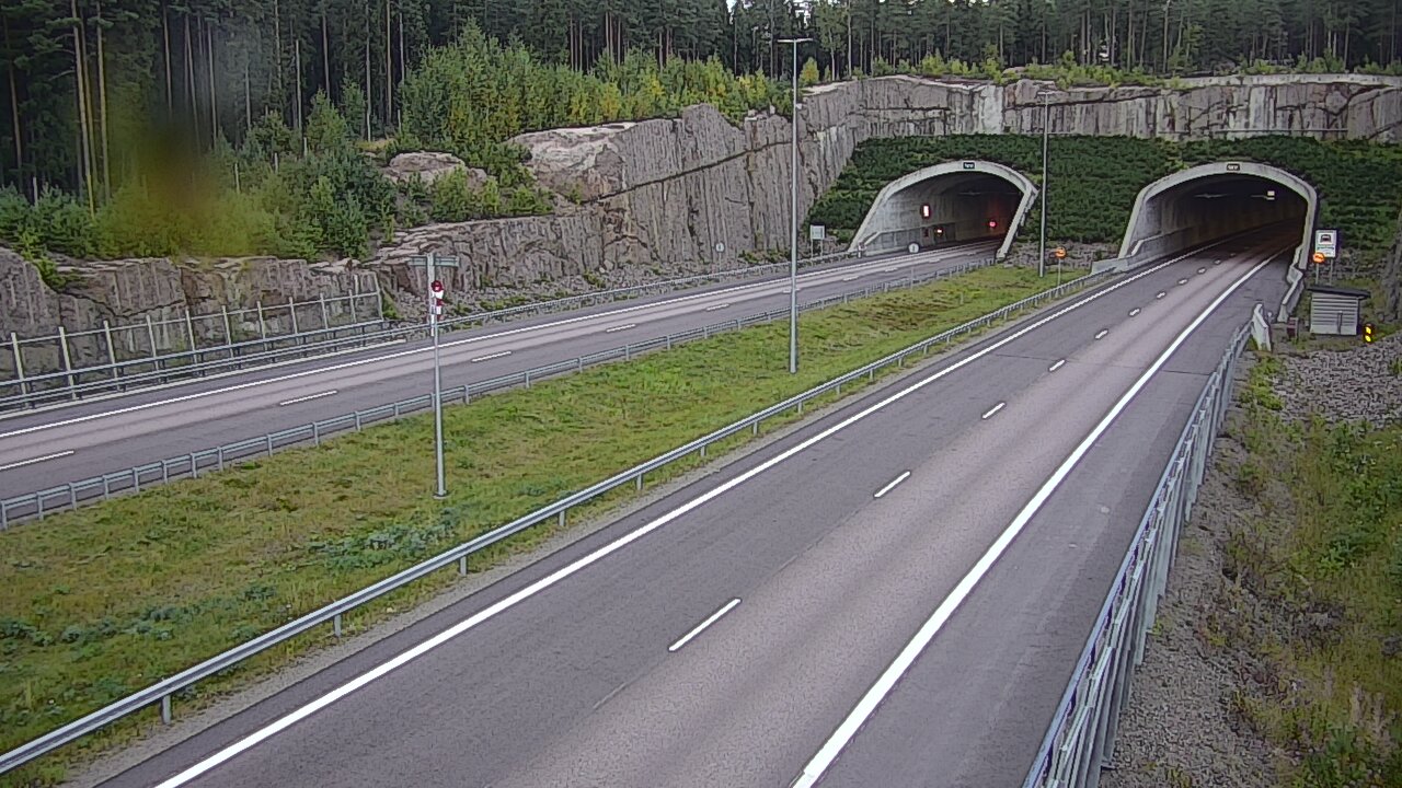 Kelikamerat Kuva Tie 7 Virolahti, Vaalimaan tunneli, suuaukko länsi, Virolahti, Kymenlaakso