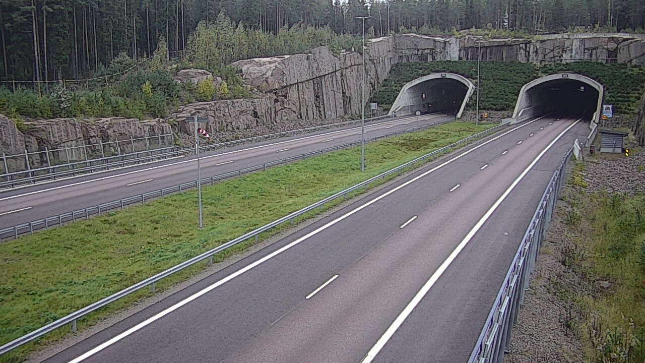 Kelikamerat Kuva Tie 7 Virolahti, Vaalimaan tunneli, suuaukko länsi, Virolahti, Kymenlaakso