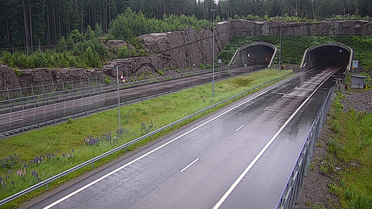 Kelikamerat Kuva Tie 7 Virolahti, Vaalimaan tunneli, suuaukko länsi, Virolahti, Kymenlaakso