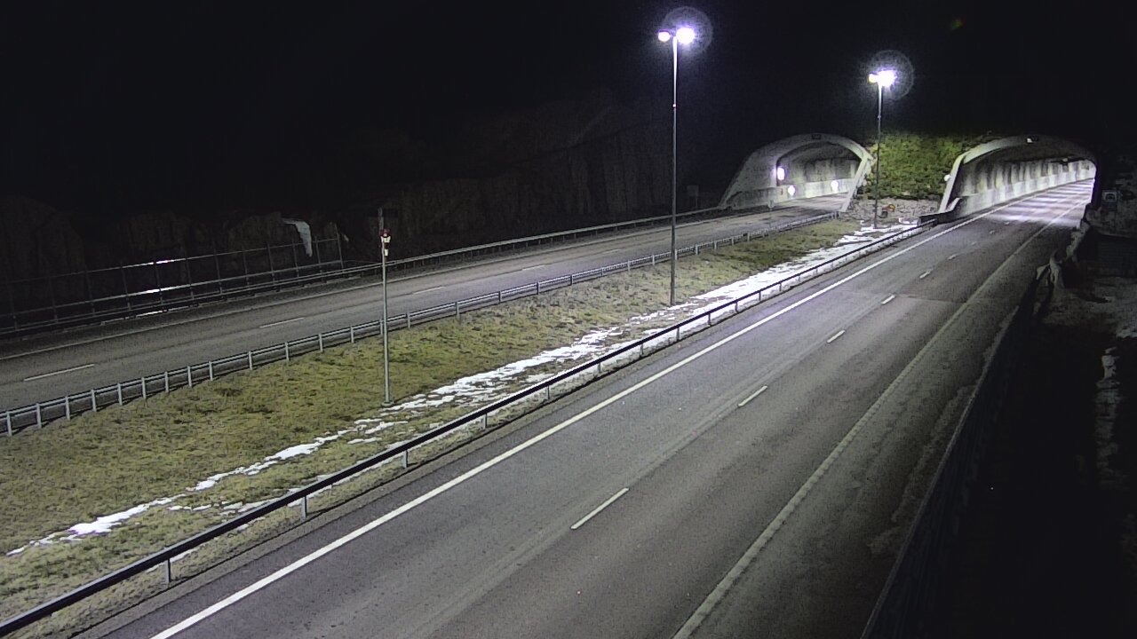 Weather Camera Image Road 7 Virolahti, Vaalimaan tunneli, suuaukko west, Virolahti, Kymenlaakso