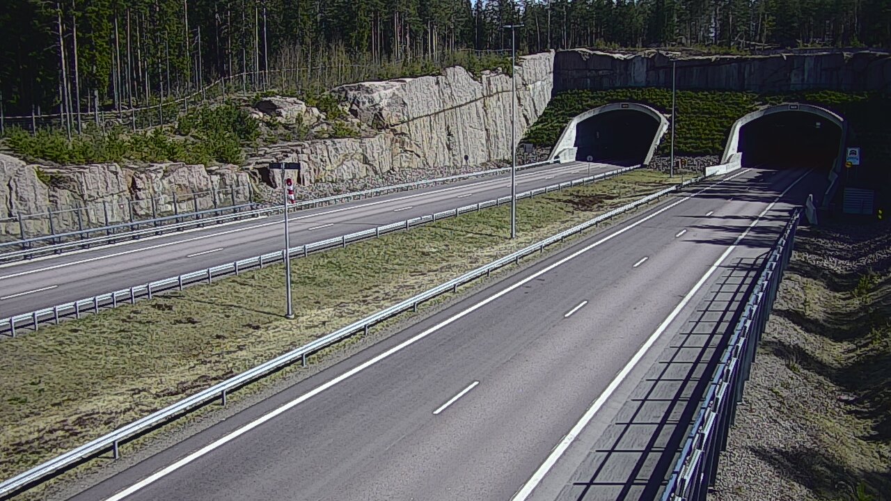 Kelikamerat Kuva Tie 7 Virolahti, Vaalimaan tunneli, suuaukko länsi, Virolahti, Kymenlaakso
