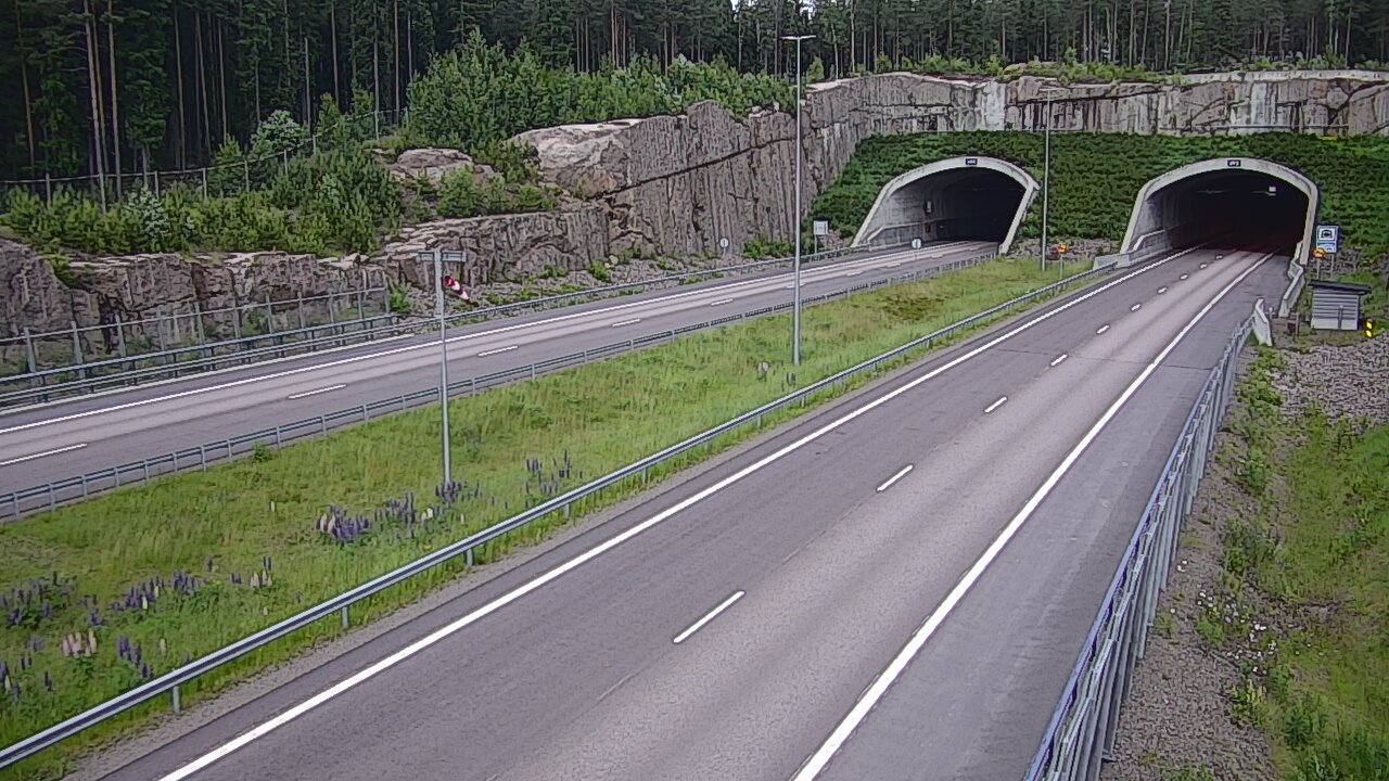 Kelikamerat Kuva Tie 7 Virolahti, Vaalimaan tunneli, suuaukko länsi, Virolahti, Kymenlaakso