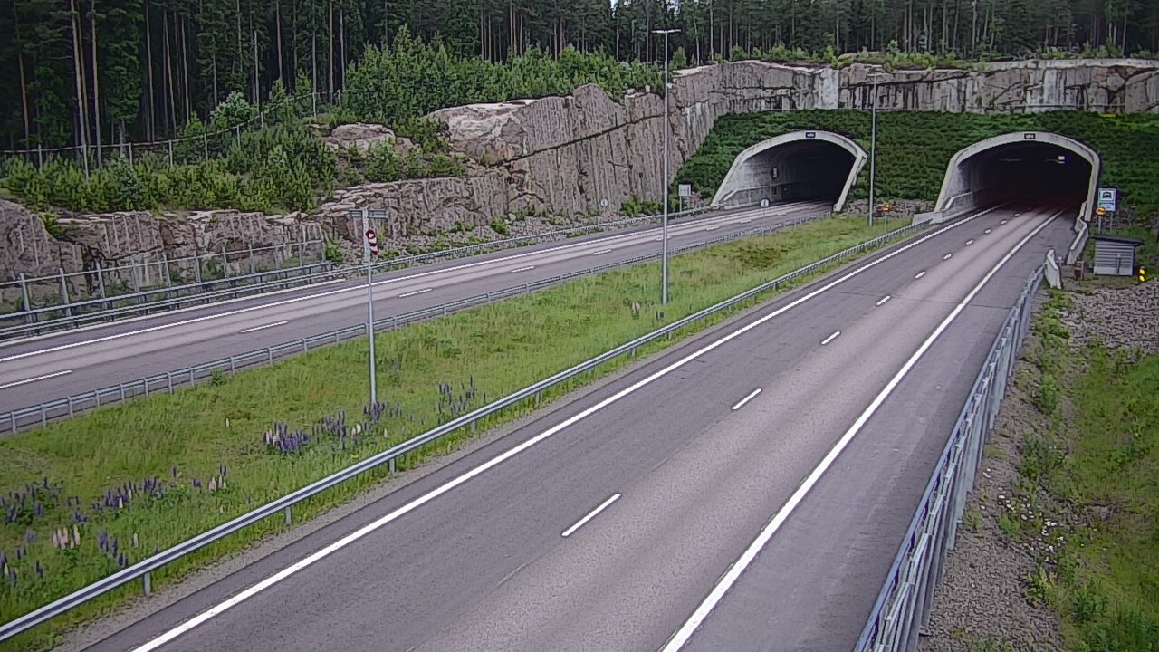 Kelikamerat Kuva Tie 7 Virolahti, Vaalimaan tunneli, suuaukko länsi, Virolahti, Kymenlaakso