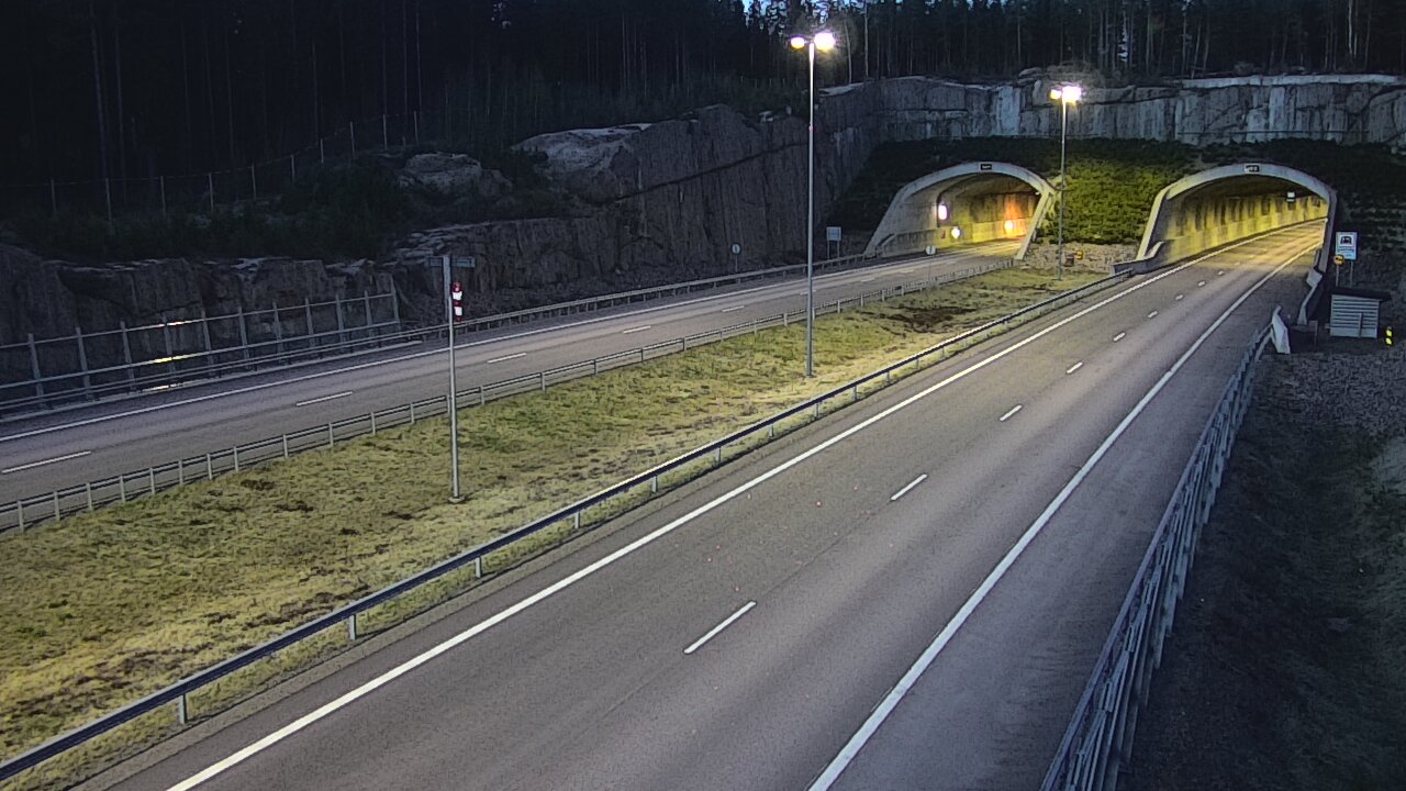 Kelikamerat Kuva Tie 7 Virolahti, Vaalimaan tunneli, suuaukko länsi, Virolahti, Kymenlaakso