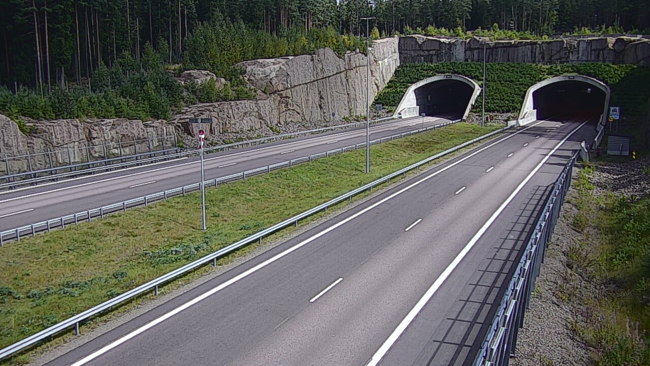 Kelikamerat Kuva Tie 7 Virolahti, Vaalimaan tunneli, suuaukko länsi, Virolahti, Kymenlaakso