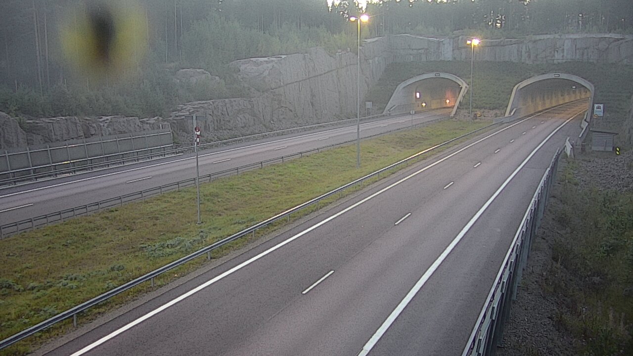 Kelikamerat Kuva Tie 7 Virolahti, Vaalimaan tunneli, suuaukko länsi, Virolahti, Kymenlaakso