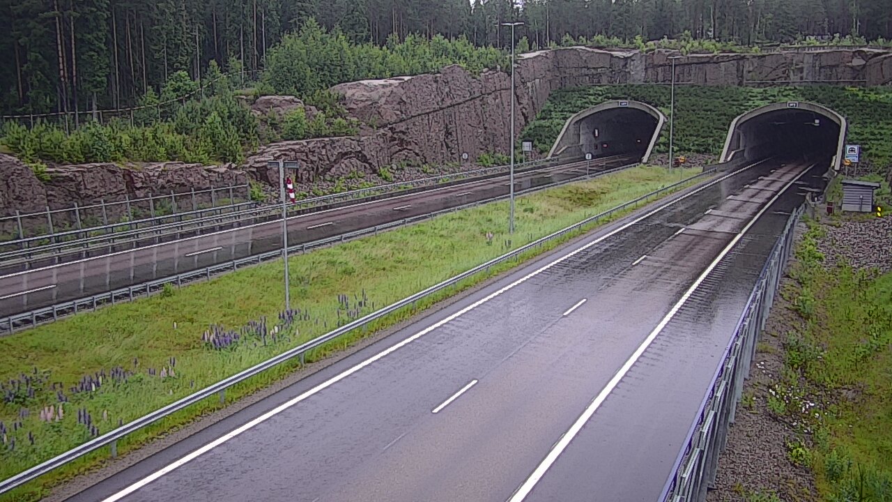 Kelikamerat Kuva Tie 7 Virolahti, Vaalimaan tunneli, suuaukko länsi, Virolahti, Kymenlaakso