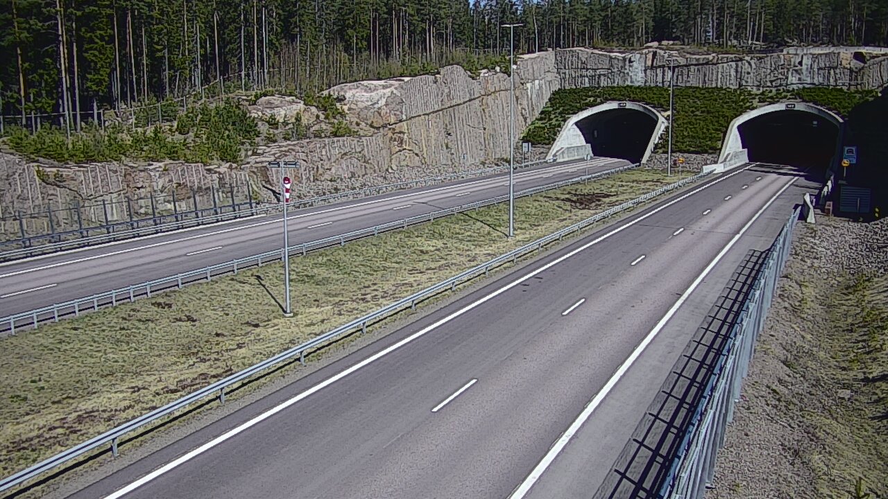 Kelikamerat Kuva Tie 7 Virolahti, Vaalimaan tunneli, suuaukko länsi, Virolahti, Kymenlaakso