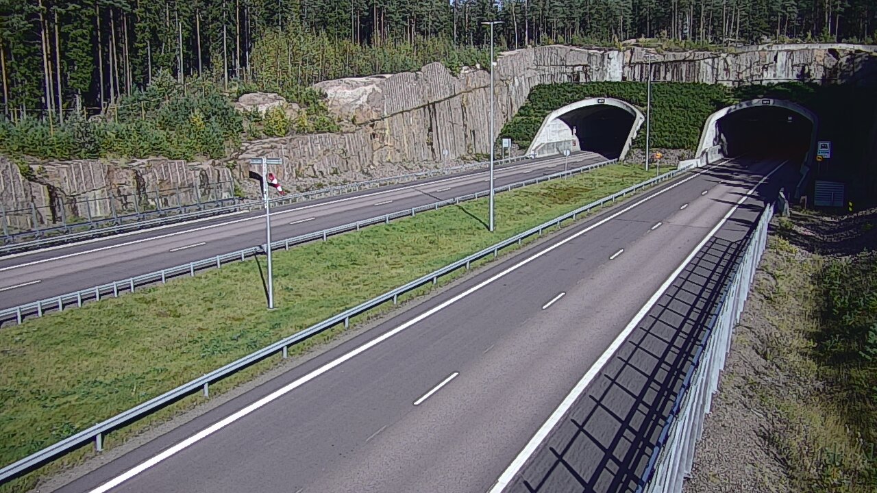 Weather Camera Image Road 7 Virolahti, Vaalimaan tunneli, suuaukko west, Virolahti, Kymenlaakso