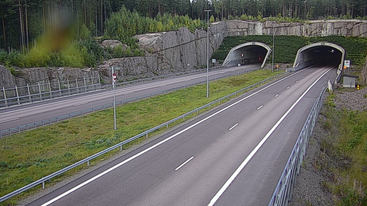 Kelikamerat Kuva Tie 7 Virolahti, Vaalimaan tunneli, suuaukko länsi, Virolahti, Kymenlaakso