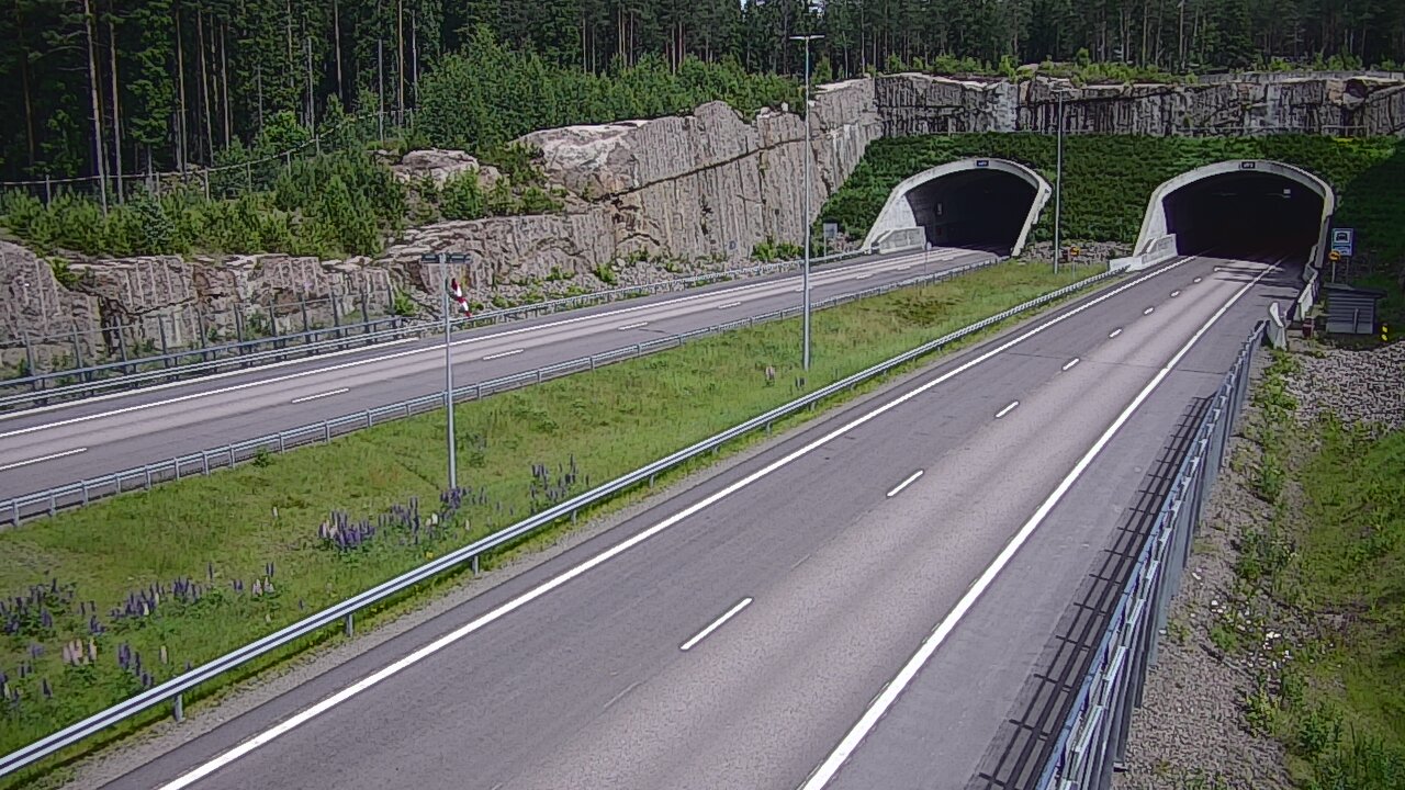 Kelikamerat Kuva Tie 7 Virolahti, Vaalimaan tunneli, suuaukko länsi, Virolahti, Kymenlaakso