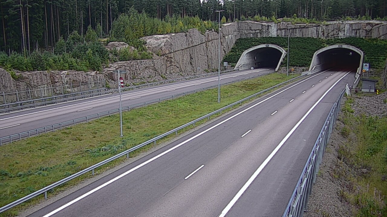 Kelikamerat Kuva Tie 7 Virolahti, Vaalimaan tunneli, suuaukko länsi, Virolahti, Kymenlaakso