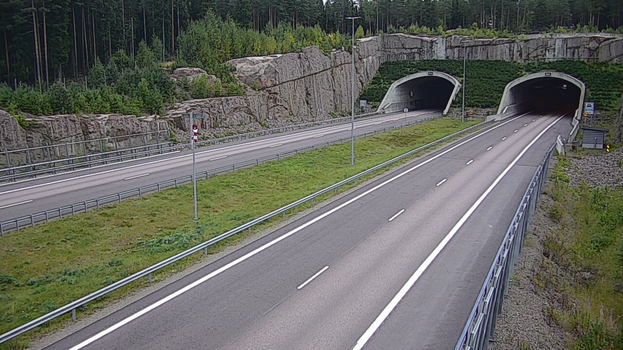 Kelikamerat Kuva Tie 7 Virolahti, Vaalimaan tunneli, suuaukko länsi, Virolahti, Kymenlaakso