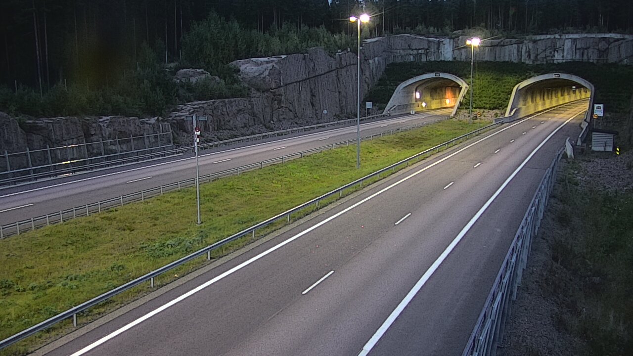 Kelikamerat Kuva Tie 7 Virolahti, Vaalimaan tunneli, suuaukko länsi, Virolahti, Kymenlaakso