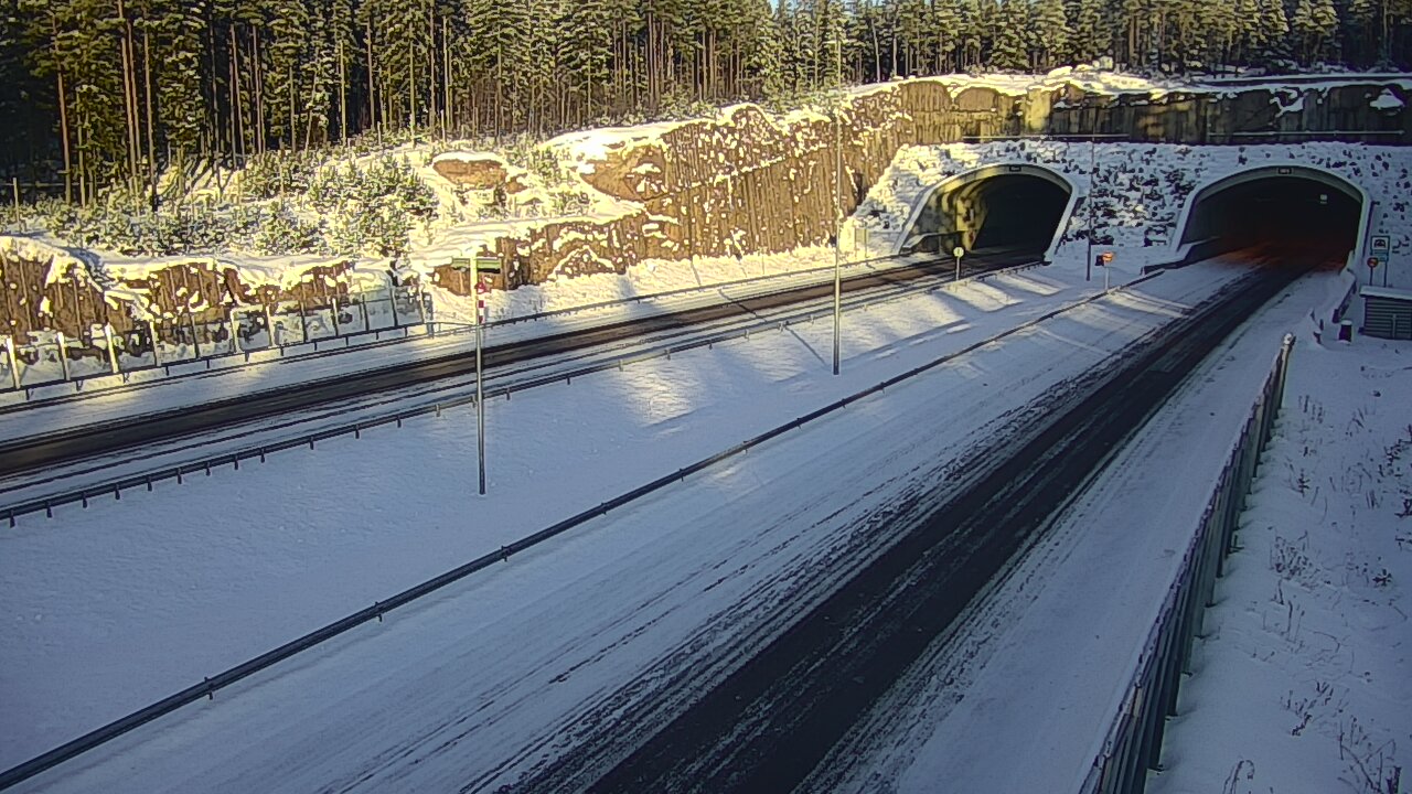 Kelikamerat Kuva Tie 7 Virolahti, Vaalimaan tunneli, suuaukko länsi, Virolahti, Kymenlaakso