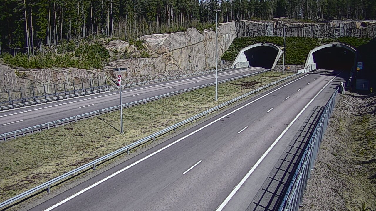 Kelikamerat Kuva Tie 7 Virolahti, Vaalimaan tunneli, suuaukko länsi, Virolahti, Kymenlaakso