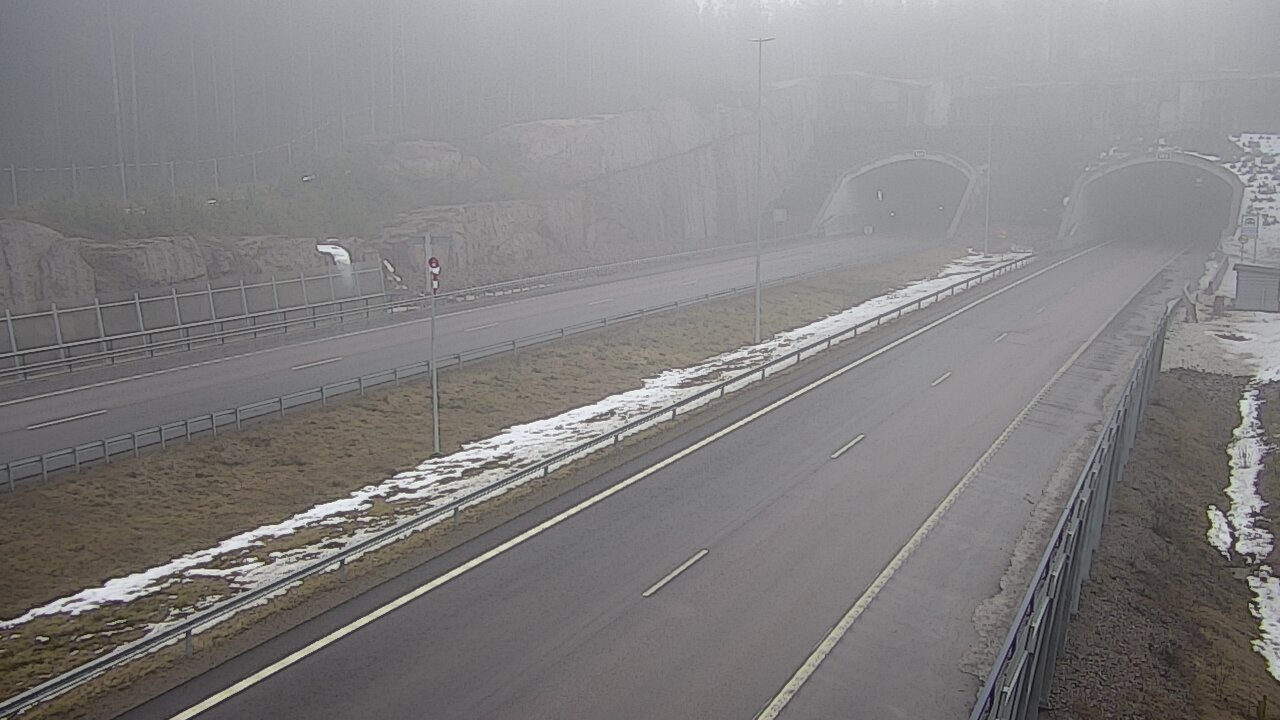 Kelikamerat Kuva Tie 7 Virolahti, Vaalimaan tunneli, suuaukko länsi, Virolahti, Kymenlaakso