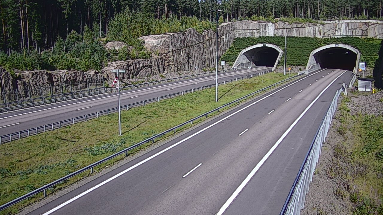 Kelikamerat Kuva Tie 7 Virolahti, Vaalimaan tunneli, suuaukko länsi, Virolahti, Kymenlaakso