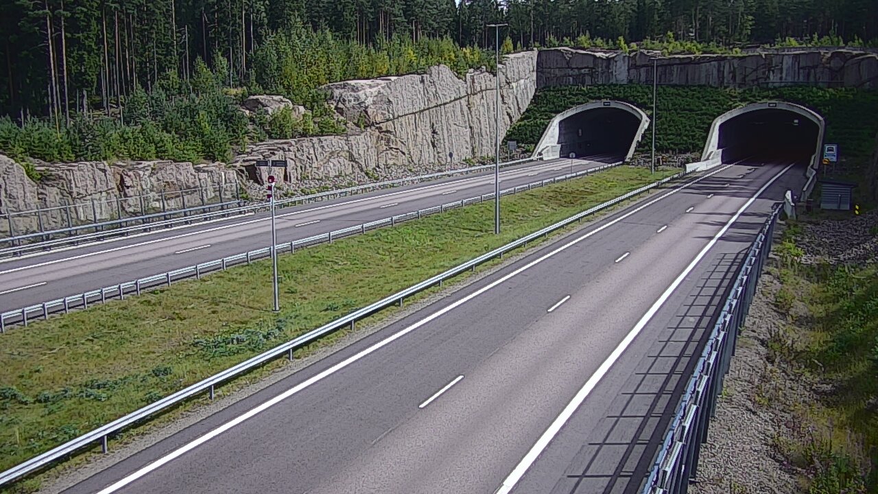 Kelikamerat Kuva Tie 7 Virolahti, Vaalimaan tunneli, suuaukko länsi, Virolahti, Kymenlaakso