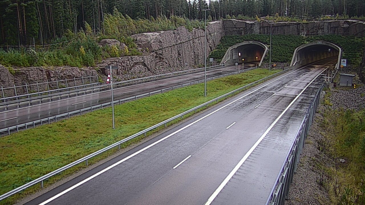 Kelikamerat Kuva Tie 7 Virolahti, Vaalimaan tunneli, suuaukko länsi, Virolahti, Kymenlaakso