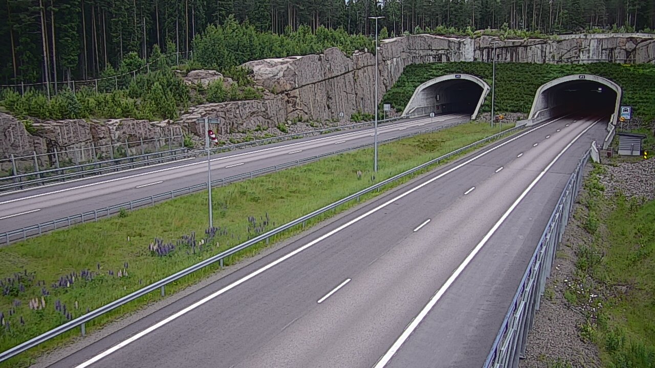 Kelikamerat Kuva Tie 7 Virolahti, Vaalimaan tunneli, suuaukko länsi, Virolahti, Kymenlaakso