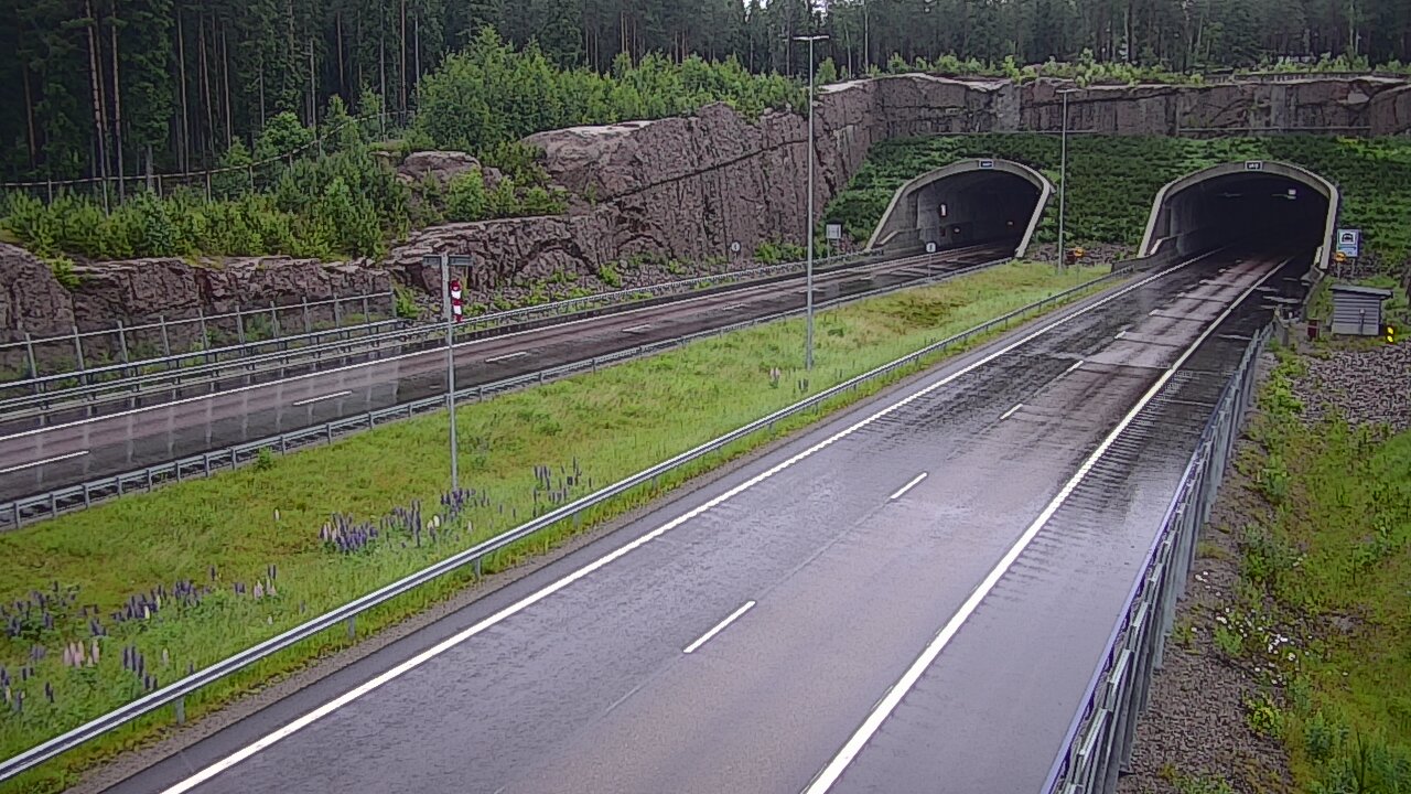 Kelikamerat Kuva Tie 7 Virolahti, Vaalimaan tunneli, suuaukko länsi, Virolahti, Kymenlaakso