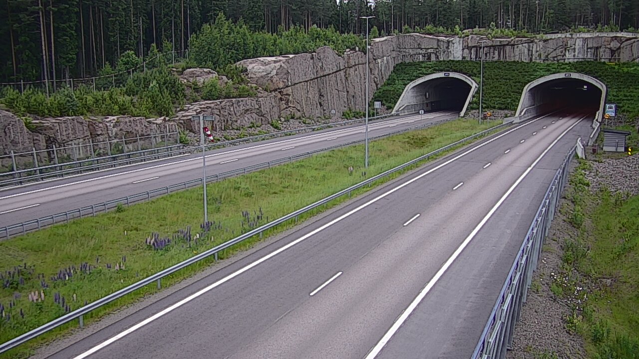 Kelikamerat Kuva Tie 7 Virolahti, Vaalimaan tunneli, suuaukko länsi, Virolahti, Kymenlaakso
